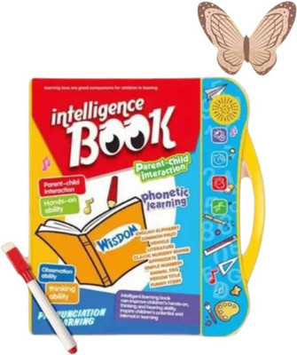 WILD WOLF E Book Toy In Children Learning Toy Learning Book Study Book For 3+ Age (Multicolor)(1, WINDOW PLUS)