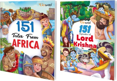 151 Tales From Africa And 151 Episodes Of Lord Krishna I Combo Pack Of 2 Books I Perfect Engaging Stories For Kids By Gowoo(Paperback, Manoj Publication editorial board)