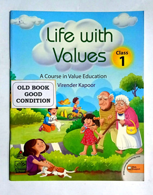Life With Values Class-1.(Old Book)(Paperback, Virender Kapoor)