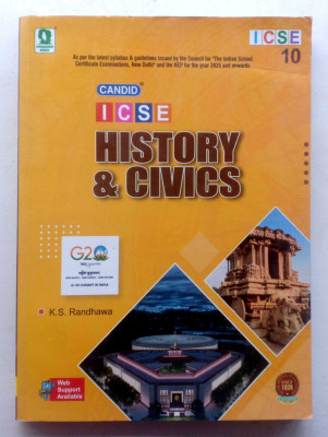 Candid Icse History And Civics Class -10(Paperback, K. S. RANDHAWA)