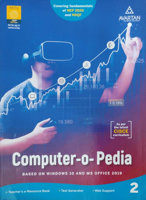 Cisce Computer -O-Pedia Class 2(Pepper back, Avartan computer)