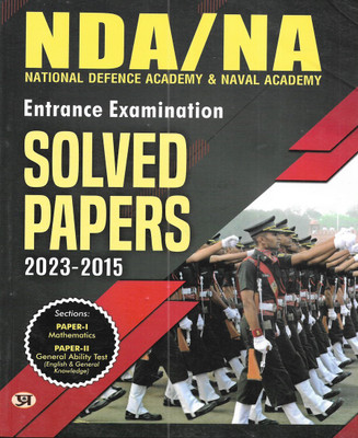 NDA / NA Entrance Exam 2024 Solved Papers 2023 To 2015 In English(Paperback, publication team)
