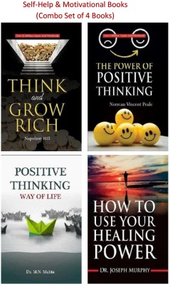 Think And Grow Rich, The Power Of Positive Thinking, Positive Thinking: Way Of Life, How To Use Your Healing Power (Combo Set Of 4 Books)(Hardcover, Napoleon Hill, Norman Vincent Peale, Dr.M.N.Mehta, Dr.Joseph Murphy)