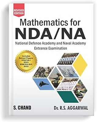 Mathematics For NDA NA (National Defence Academy & Naval Academy) Entrance Exam Preparation 2025-2026 | NDA Maths Book 2025 | PYQ Previous Year Solved Question Paper 2022 (1 & 2) & 2023 (1) | Chapterwise Math Formula Books | Study Guide - Pathfinder For NDA Competitive Exams | In English Medium Pape