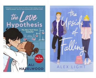 Generic Set Of Books, The Love Hypothesis , The Love Upside Of Falling, Combo Set Of 2 Books(Paperback, Self help)