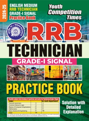 2024-25 RRB Technician Grade-I Signal Practice Book 240 495. The Topics Covered General Awareness, Common Sense And Logic, Basic Computer And Applications, Mathematics, Basic Science And Engineering E(Paperback, YCT EXPERT TEAM)