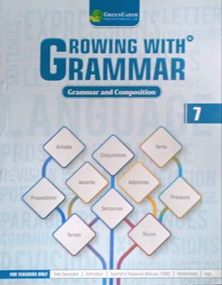 Growing With Grammar Class 7(Pepper back, Dr ketan n pithadia)