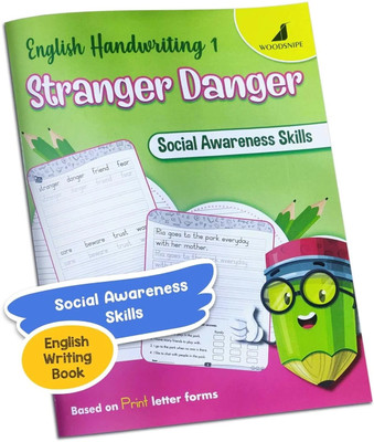 English Handwriting Practice | Normal Font | English Writing Book 1 - Stranger Danger Story Writing For Kids(Paperback, Woodsnipe Publications)