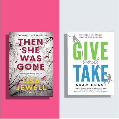 Combo: ( Then She Was Gone + Give And Take ) English(Paperback, Lisa Jeswall, Adam Grant)