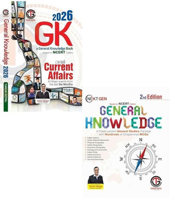 NEXT GEN GENERAL KNOWLEDGE + Tarun Goyal Gk Book 2026 English (Based On General Knowledge 2026 NCERT Pattern Useful For PCS | Railway | Banking | NDA |CDS | SSC & Other Competitive Exams) Current Affairs Book 2025(Paperback, tarun goyal) NEXT GEN GENERAL KNOWLEDGE + Tarun Goyal Gk Book 2026 English (Based On General Knowledge 2026 NCERT Pattern Useful For PCS | Railway | Banking | NDA |CDS | SSC & Other Competitive Exams) Current Affairs Book 2025(Paperback, tarun goyal)