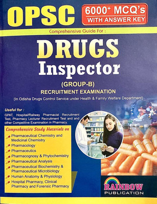 OPSC DRUGS Inspector (GROUP-B) RECRUITMENT EXAMINATION 2023(Paperback, Rainbow Group Of Writers)