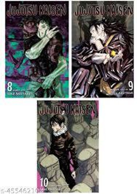 Jujutsu Kaisen Vol. 8 & 9 & 10, Japanese Manga (Paperback, Gege Akutami)(Paperback, Gege Akutami)