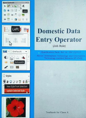 NCERT Domestic Data Entry Operator (Job Role) Textbook For Class-10(Paper, NCERT)