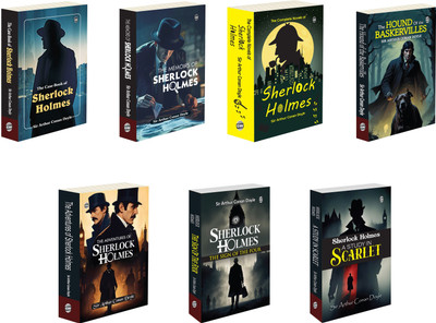 The Case Book Of Sherlock Holmes, The Memoirs Of Sherlock Holmes And More :- Sherlock Holmes Mega Pack, Suspense Thriller Storybooks, All In One Sherlock Holmes Set | Combo Of 7 Books(Paperback, Arthur Conan Doyle)