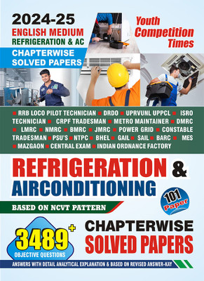 2024-25 RRB/DRDO/ISRO Refrigeration & Air Conditioning Solved Papers(Paperback, YCT EXPERT TEAM)
