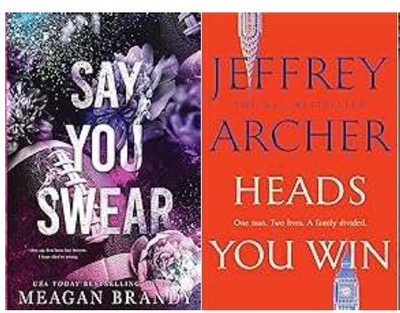 Heads You Win + Say You Swear + (2 Books)(Paperback, Combo)