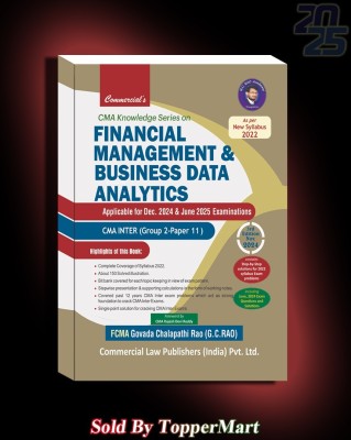 CMA Knowledge Series On Financial Management And Business Data Analytics 3RD EDITION | EDITION 2025(Paperback, G.C. RAO)