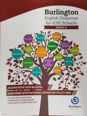 Burlington English Grammar For Icse Schools Claas 8(Pepper back, Burlington english)