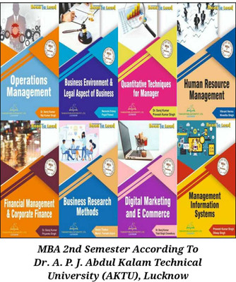 Thakur Publication Mba 2nd Semeste (8 Books Set) As Per (AKTU) Dr. A.P.J. Abdul Kalam Technical University (Lucknow) Uttar Pradesh(Paperback, Thakur Publication)