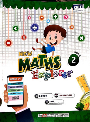 Kriti New Maths Explorer Book Class 2(Paperback, Lawrence D'Souza)