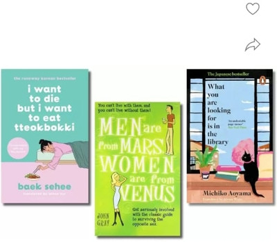 Generic Set Of 3 Books Combo Set(Paperback, Self help)