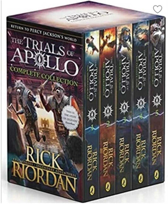 Box Set Trials Of Apollo Complete C (Paperback, Rick Riordan) (Paperback, Rick Riordan))(Paperback, Rick Riordan)))