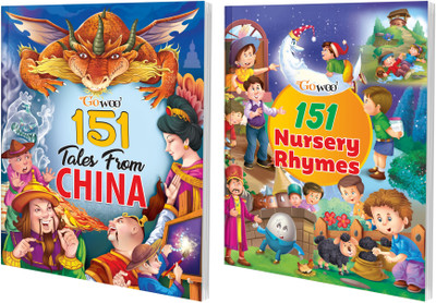 151 Tales From China And 151 Nursery Rhymes I Pack Of 2 Books I Perfect Gift For 10+ Ages Children By Gowoo(Paperback, Manoj Publication editorial board)