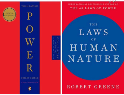 THE 48 LAWS OF POWER+The Laws Of Human Nature (Paperback, Robert Greene)(Paperback, Robert Greene)