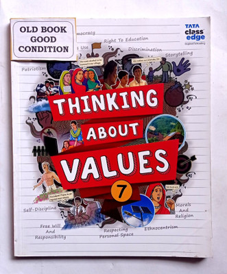 Thinking About Values Class-7. (Old Book)(Paperback, Editorial)