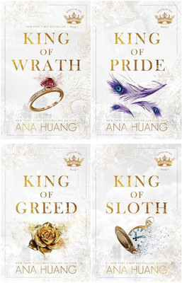 KING OF SINS SET | (KING OF PRIDE, KING OF WRATH, KING OF SLOTH, KING OF GREED)| 4 BOOKS COMBO | THEMED BOOKMARKS | PAPERBACK | ENGLISH (Paperback, Ana Huang(Paperback, ANA HUANG)