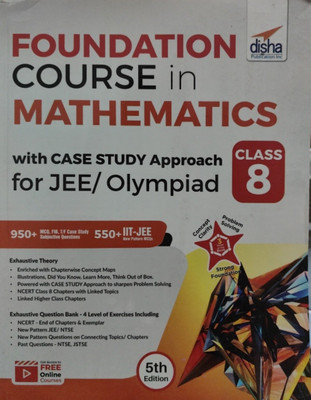 Foundation Course In Mathematics Class - 8(Paperback, T)