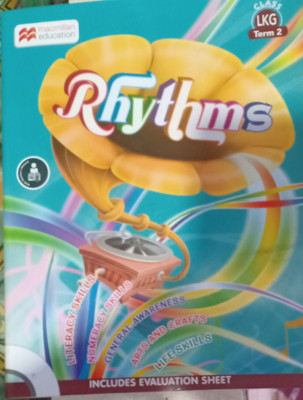 Rhythms LKG Term 2(Pepper back, Macmillan education)