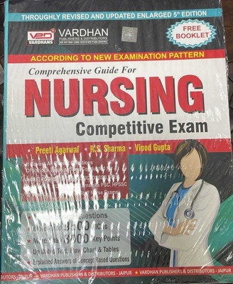 Comprehensive Guide For Nursing Competitive Exam 5th Ed 2022(BOOK, RS SHARMA)
