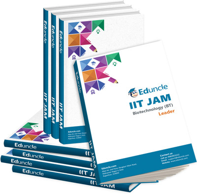 IIT JAM Biotechnology (Complete Theory + Unit-Wise Solved Papers) By Eduncle A Set Of 8 Books Leader(Paperback, Eduncle) IIT JAM Biotechnology (Complete Theory + Unit-Wise Solved Papers) By Eduncle A Set Of 8 Books Leader(Paperback, Eduncle)