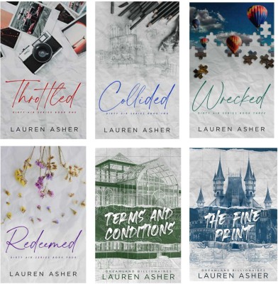 Throttled - Collided - Wrecked - Redeemed - Terms And Conditions - The Fine Print(Paperback, lauren asher)