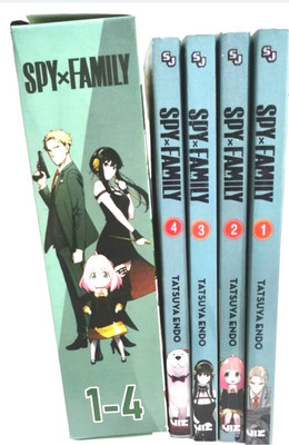 Spy X Family Volumes 1 - 4 Books Set Collection Set By Tatsuya Endo Manga Spy X Family, Vol. 1 To 4(Paperback, Tatsuya Endo)