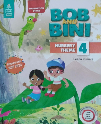 Bob And Bini Nursery Theme 4(Peper back, Leena Kumari)