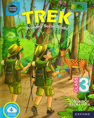 Oxford, TREK Primary Social Studies Class 3(Paperback, Vibha Roy, Reena Jain)