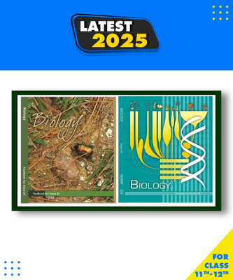 Ncert Class 11 & 12 Biology Book, Paperback, NCERT|New Latest Edition For 2025-2026(Paperback, NCERT)