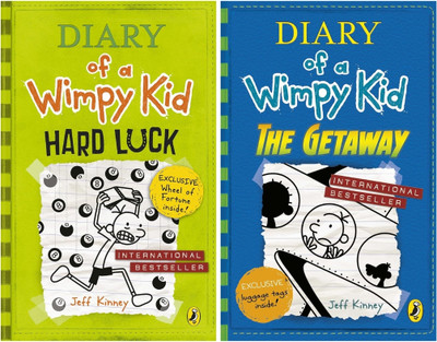 Hard Luck + The Getaway - Combo Of 2 Books Set(Hardcover, Jeff Kinney)
