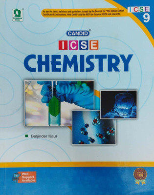 Candid Icse Chemistry Class 9(Pepper back, Baljinder kaur)