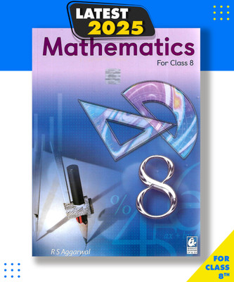 Cbse Mathematics Class 8 R S Aggarwal Bharti Bhawan P & D Paperback, R. S. AGGARWAL|New Latest Edition For 2025-2026(Paperback, R. S. AGGARWAL)