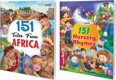 151 Tales From Africa And 151 Nursery Rhymes I Set Of 2 Books I Perfect Gift Set For Kids By Gowoo(Paperback, Manoj Publication editorial board)
