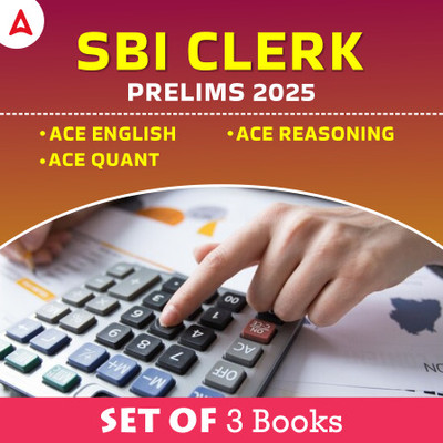 SBI CLERK Prelims 2025 Exam Book Ace Quant | Ace Reasoning | Ace English (Set Of 3)(Paperback, Adda247 Publications)
