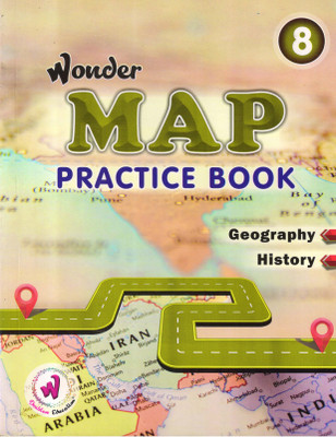 Wonder Map Practice Book - 8 Geography History(Paperback, DOUBLEW)