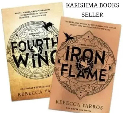 Fourth Wing + Iron Flame + (PrefectPaperBack)(Paperback, REBECCA YARROS)