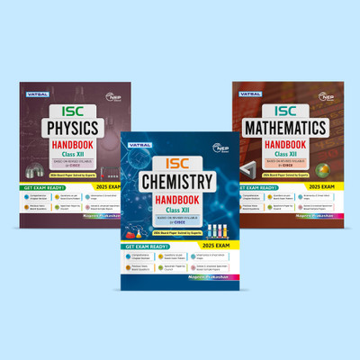 Vatsal ISC Physics, Chemistry & Mathematics Handbooks|Class 12th|Year 2025-2026(Paperback, Dr. D. P. Singh, R. K. Sharma, R. M. Bhandari)