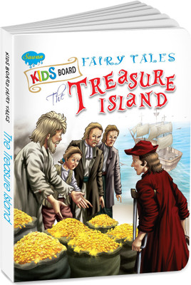 The Treasure Island | Fairy Tales Story Board Books For Kids(Hardcover, Sawan)