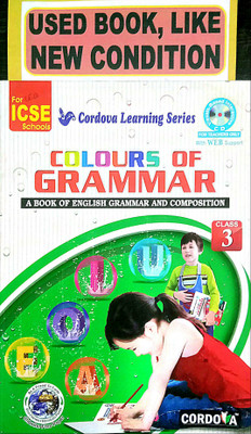 ICSE Colours Of Grammar Class-3 (Old Book)(Paperback, David Burns, Saroja Nagarajan)