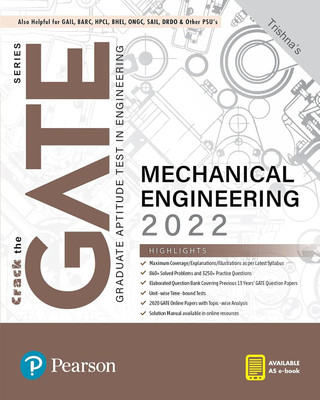 GATE MECHANICAL ENGINEERING 2022 By Trishna(Paperback, Trishna)
